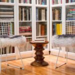 Gray Ombre Natural Sheepskin Seat Chair Cover