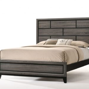 86' X 63' X 56' Queen Weathered Gray Paper Veneer Bed