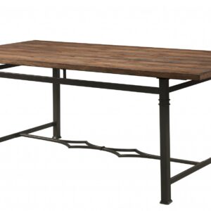 76-112' X 46' X 30' Antique Champagne Dining Table