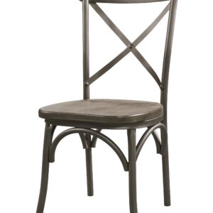 24' X 19' X 39' 2pc Beige Fabric Side Chair