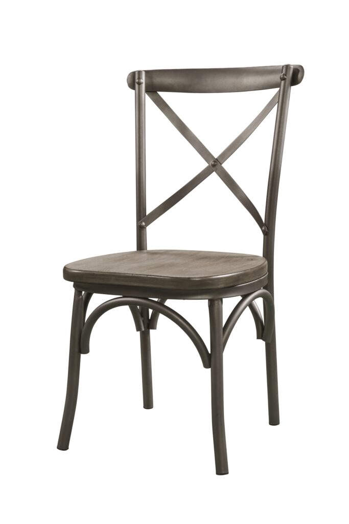 24′ X 20′ X 37′ 2pc Gray Oak And Sandy Gray Side Chair