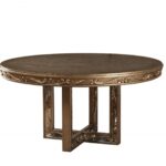 60′ X 60′ X 30′ Antique Gold Poplar Dining Table