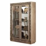 46′ X 18′ X 80′ Antique Gold Curio Cabinet