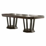 78-114′ X 44′ X 30′ Tobacco Aspen Dining Table