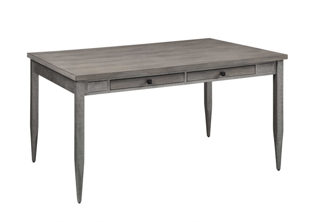 60′ X 36′ X 30′ Gray Oak And Antique Gray Dining Table