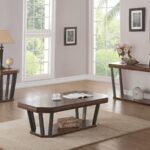 50′ X 28′ X 18′ Tobacco Poplar Coffee Table