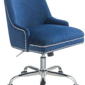 23.04" X 25.6" X 41.74" Black Flat Bungie Cords High Back Office Chair with Graphite Black Frame and Base