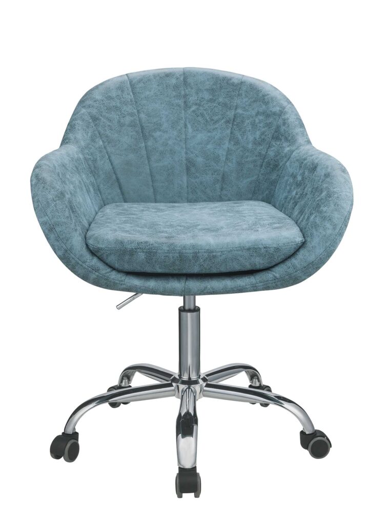 28′ X 27′ X 31′ Peacock Metal Tube Office Chair
