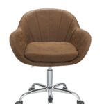 28′ X 27′ X 31′ Brown Metal Tube Office Chair