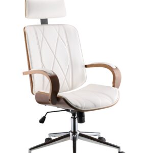 24' X 28' X 37-40' Cocoa Top Grain Leather Office Chair