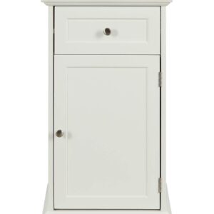 Black Wash Bookcase With One Drawer