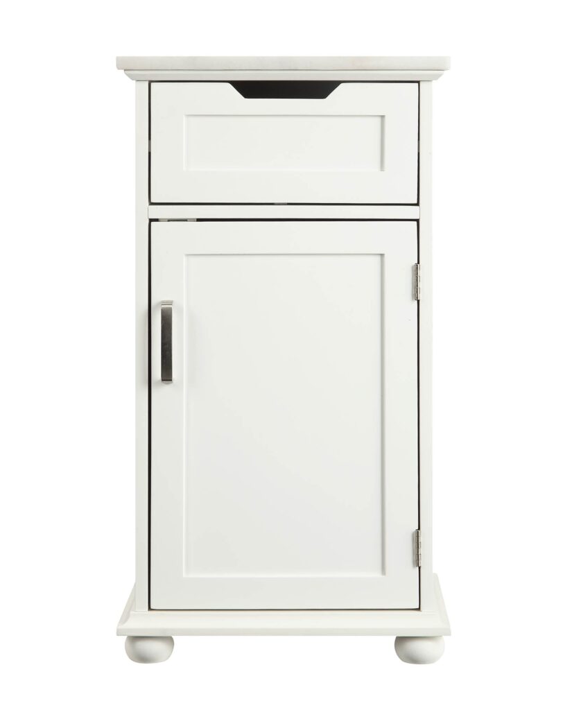 16′ X 13′ X 30′ White Alluring Cabinet