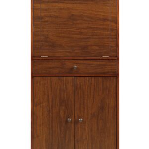 Classic White Bookshelf with Drawer