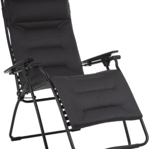 Zero Gravity Recliner - Black Frame - Acier Fabric