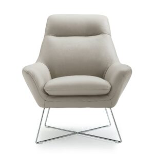 Black Upholstered Chrome Base Adjustable Swivel Bar Stool
