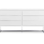 60 X 20 X 32 White Stainless Steel Buffet