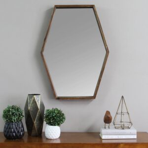 Contemporary Wave Wall Mirror
