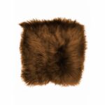 15″ x 15″ x 2″ Rusty Brisa Sheepskin Square  Chair Pad