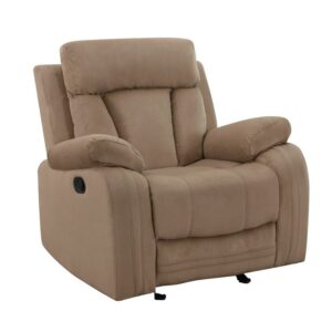 40" Contemporary Grey Fabric Sofa