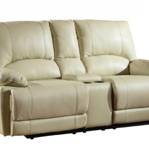 41' X 72' X 49' Fabric Champagne Upholstery Wood LegTrim Loveseat w5 Pillows