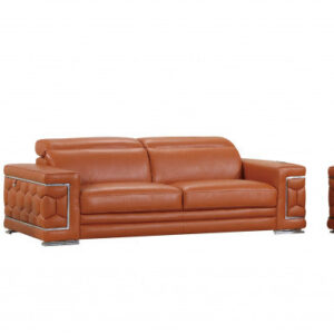 22.37" x 25.5" x 41.5" Black Leather Chair