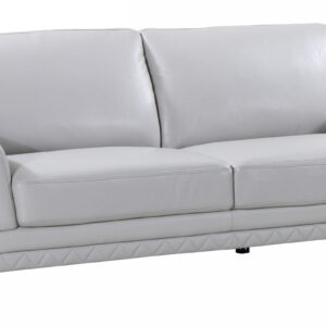 124" Classy Brown Leather Sofa Set