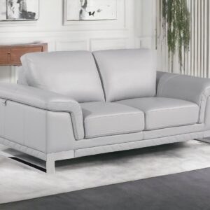 60'' X 80''  X 47'' Modern Queen Beige High Gloss Bed
