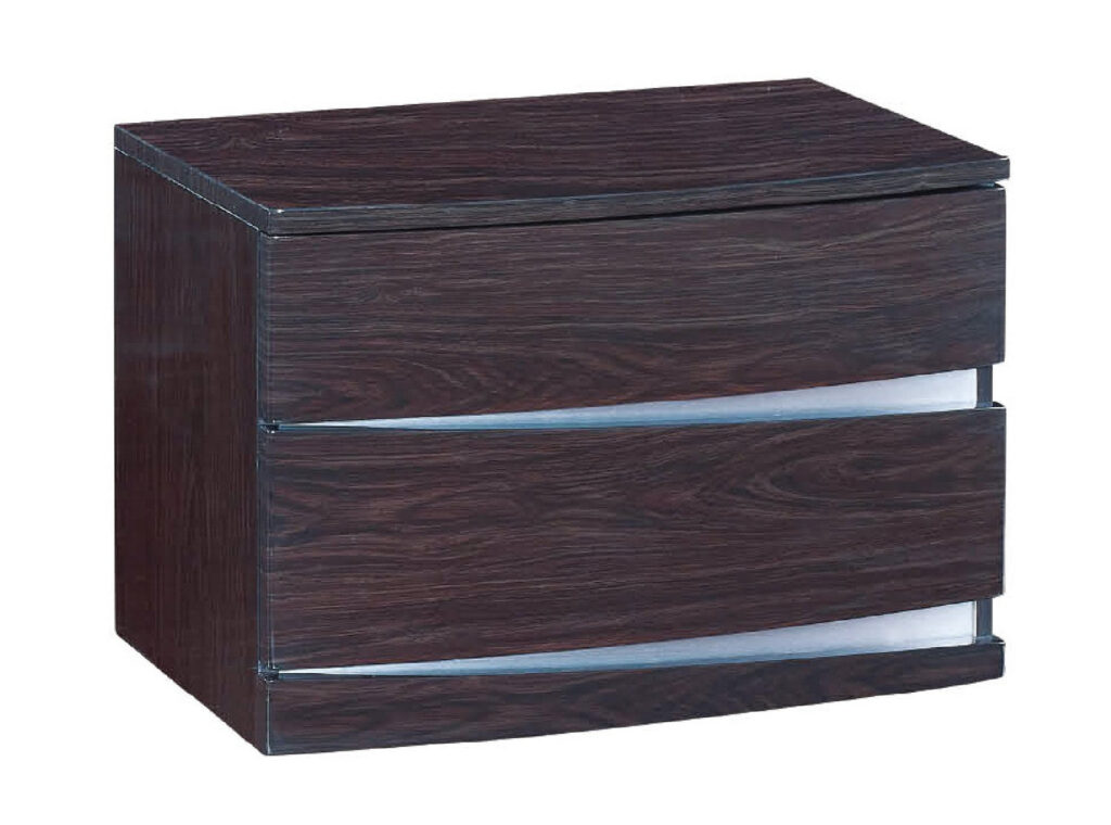 16.5″ Exquisite Wenge High Gloss Nightstand