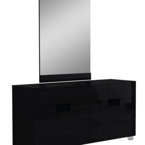24 X 13 X 77 Back Glass Bookshelf