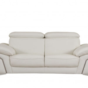 45.5' X 82' X 85' White Wood Twin Bed