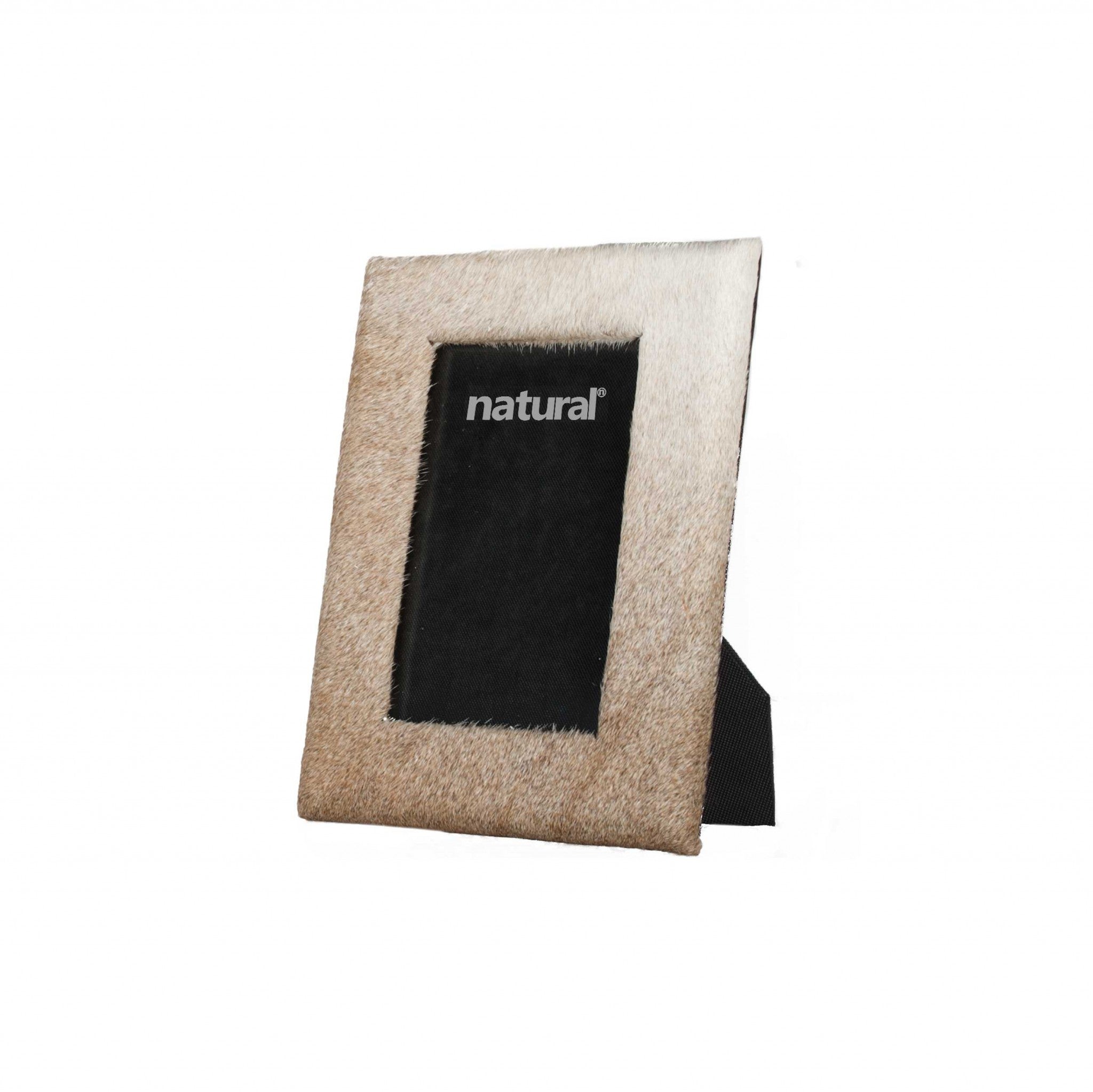 8" x 10" Natural  Cowhide   5" x 7" Picture Frame