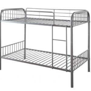 78' X 56' X 67' Twin Over Full Black Bunk Bed