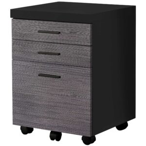 12.5" x 16" x 25" White Blue  Portable 2 Drawers