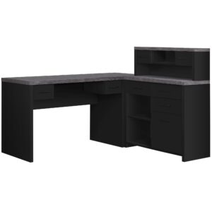 White Platform King Bed with Two Nightstands