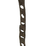 10″ x 7″ x 70″ Weathered Brown, Organic Wood – Sculpture