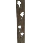 10″ x 7″ x 72″ Weathered Brown, Organic Wood – Sculpture