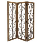 63 x 1.5 x 72 Brown Wood And Metal Incline – Screen