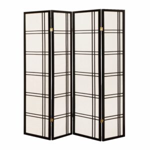 67 x 1.5 x 50 Gray Wood  Screen