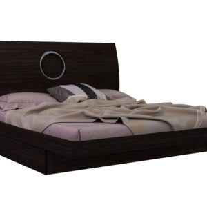 60'' X 80''  X 47'' Modern Queen Beige High Gloss Bed