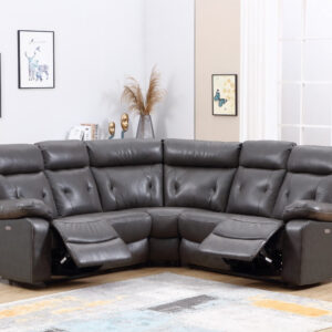 124" X 94" X 36" Twoto Tone Sectional LAF