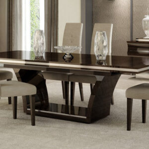 White Modern Farmhouse 94" Dining Table