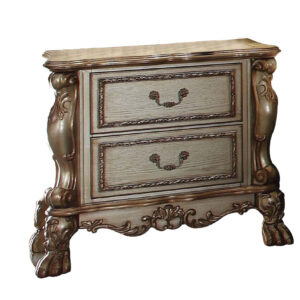 18" Superb Black High Gloss Nightstand