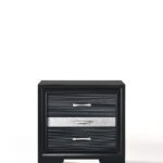 Black and Bling Nightstand