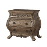 20′ X 38′ X 34′ Vintage Oak Wood Nightstand