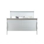 80′ X 90′ X 47′ Platinum Wood Eastern King Bed