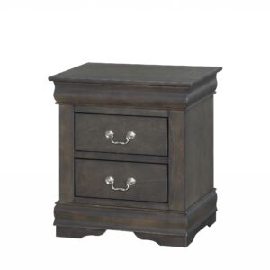 Modern Gray and Gold Writing Desk with Storage