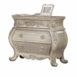 20′ X 38′ X 34′ Antique White Wood Nightstand