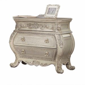 18" Superb Black High Gloss Nightstand