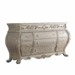 23′ X 73′ X 41′ Antique White Wood Dresser