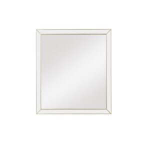 Brushed Titanium Rectangular Full Length Wall Mirror